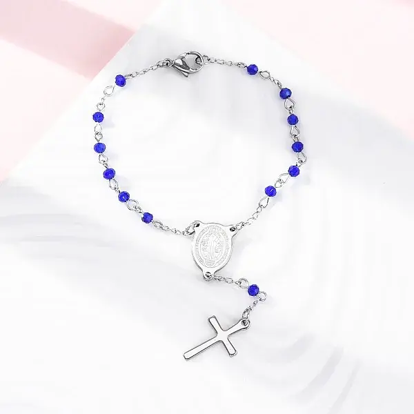 Glass Beads Rosary Bracelets