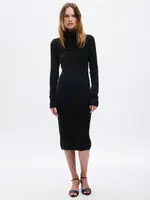 GAP Dámské Pletené midi šaty CashSoft 814747-01 Velikost: XXS