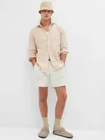 GAP Lněná košile standard - Pánské