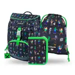 BAAGL SADA 3 Airy Minecraft: batoh, peračník, vrecko