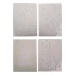 Dekorační šablony 25x17.5cm 2ks 47036