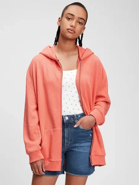 GAP Dívčí Dětská oversized mikina 688049-01 Velikost: 14/16