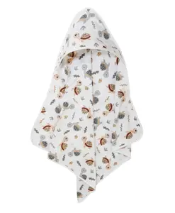 Bomimi Osuška s kapucí FLANEL 80x80, želvička