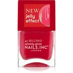 Nails Inc. 45 Second Speedy Gloss rychleschnoucí lak na nehty odstín Aria 14 ml
