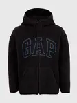 GAP Dětská fleece mikina s logem - Kluci