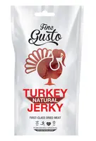 FINE GUSTO Krůtí Jerky Natural 100 g