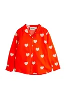 Dětská bavlněná košile Mini Rodini Hearts