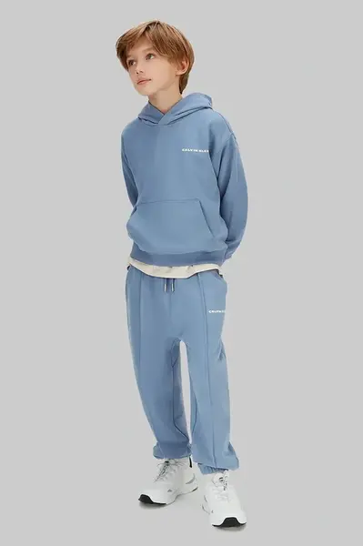 Dětské bavlněné tepláky Calvin Klein Jeans