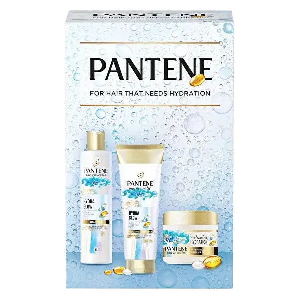 PANTENE Pro-V Xmass sada Miracles Hydra Glow šampon, maska a kondicioné
