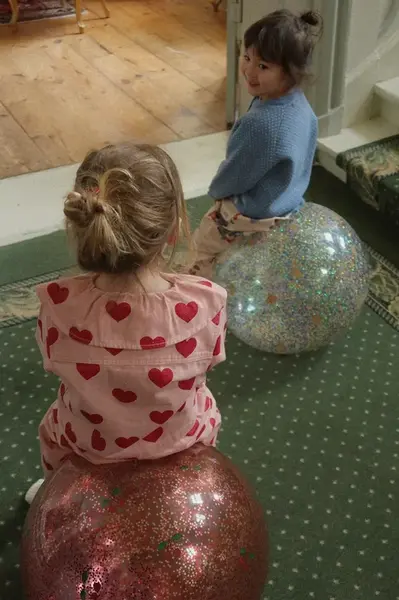 Skákací míč Konges Sløjd GLITTER JUMP BALL