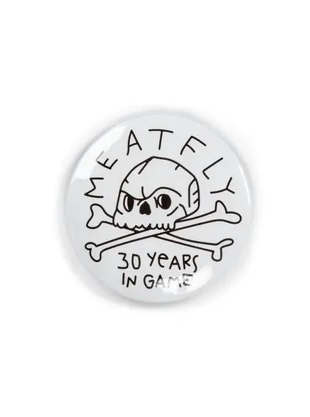 Meatfly odznak Anniversary Skull | Mnohobarevná | Velikost One Size