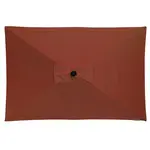 Slunečník s automatickým naklápěním klikou Doppler ACTIVE 210x140 cm, terakota DP457460831