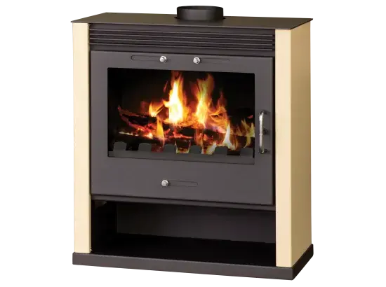 Kachle s výmenníkom RUBIN BO slonová kosť HO7038