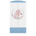 Skříň Babydreams modrá - Kůň