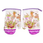 Kuchyňské chňapky s magnetem lavender 0117fs23