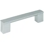 Nábytková úchytka Porta 96 mm plast stříbrná