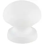 Nábytkový knopek Achen o 34 mm bílý