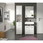 MID.YOU KOUPELNA vysoce lesklá bílá