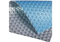 Solární plachta pro bazén 4,57m modrostříbrná