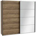 Skříň Haruki HYTS92411 alpský smrk/černý