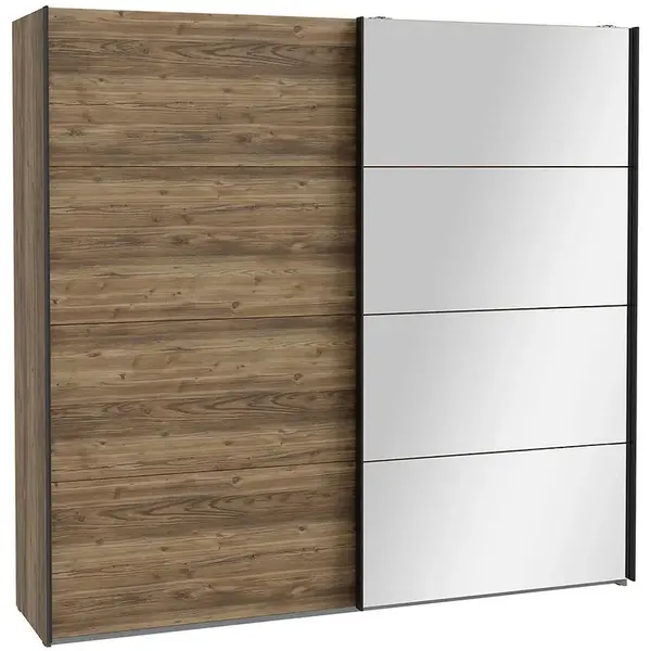 Skříň Haruki HYTS92411 alpský smrk/černý