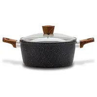 Hrnec granit s pokličkou "Nature" 20cm