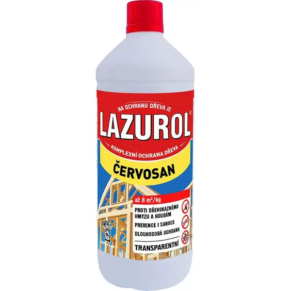 Lazurol červosan 1l