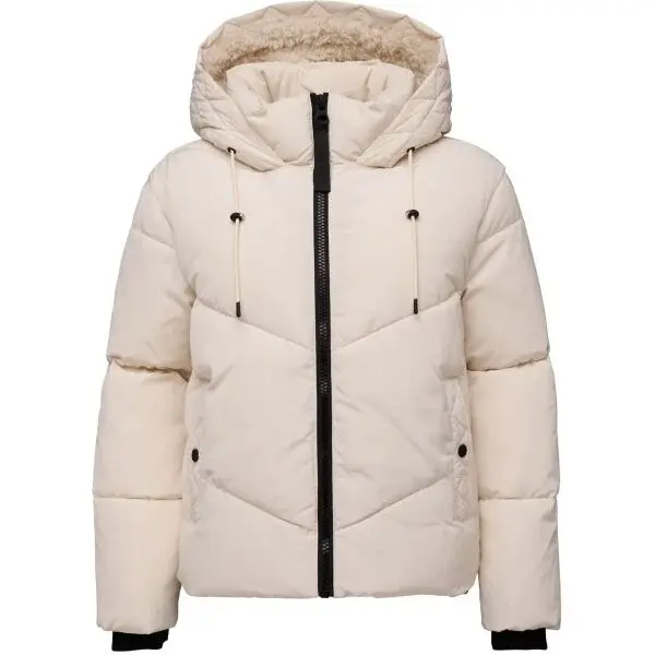 s.Oliver OUTDOOR JACKET Dámská zimní bunda, béžová, velikost