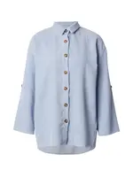 Hailys Blúzka 'Ro44bina'  svetlomodrá