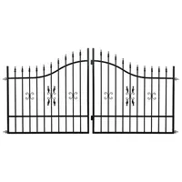 BRÁNA DVOUKŘÍDLÁ MARCEL 120-150 X 400 CM