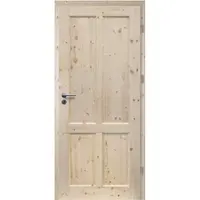 Interiérové dveře Finskie plné 60P sukaté nelakované