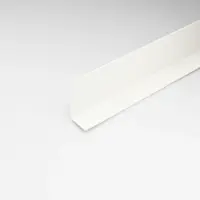Rohový Profil PVC Bílý Satén 15x15x1000