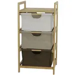 Stojan bambus se 3 zásuvkami LHA23-F3 39X36 H75