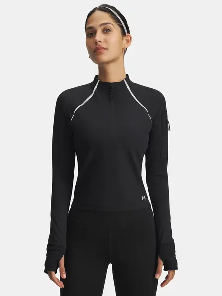 Dámské tričko Under Armour UA Velociti Pro CW Half Zip-BLK - Dámské