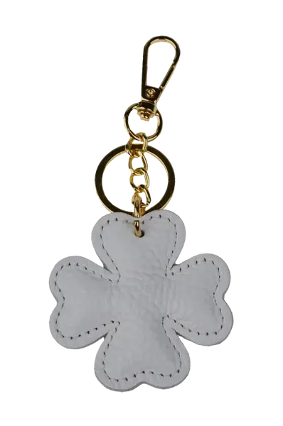 NovaKabelka.cz Klíčenka Quadrifoglia Bianca