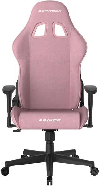 Herní židle DXRacer PRINCE růžová, látková