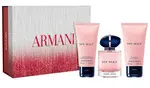 Giorgio Armani My Way - EDP 50 ml (plniteľná) + telové mlieko 50 ml + sprchový gél 50 ml (Christmas Edition)
