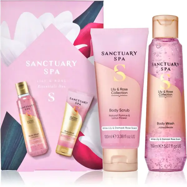 Sanctuary Spa Lily & Rose Essentials darčeková sada duo