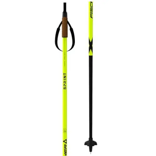 Fischer SPRINT JR 2025/26 Dětské běžecké hole, žlutá, velikost