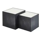 MID.YOU KONFERENČNÍ STOLEK, bílá, barvy břidlice, kompozitní dřevo, 50 / 43/40 / 35/50 / 43 cm