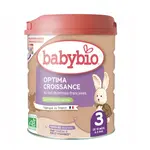 Babybio Optima 3 Batolecí kojenecké bio mléko s probiotiky a prebiotiky 800 g