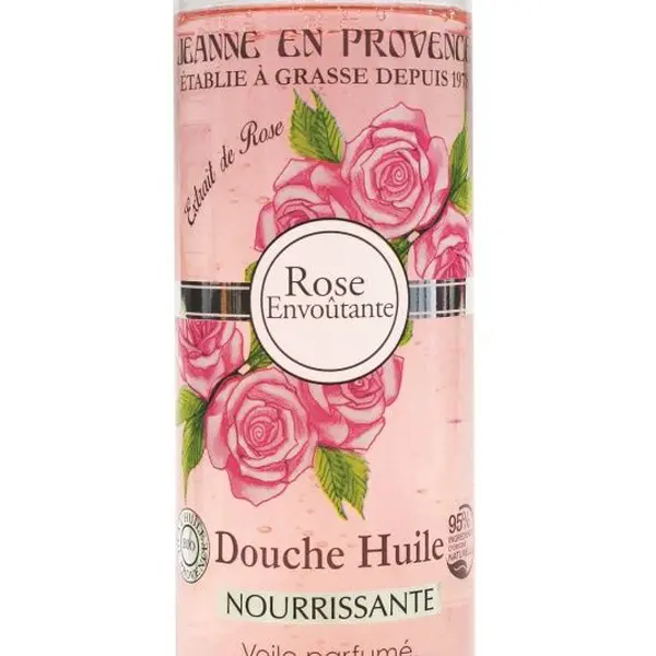 Jeanne en Provence Výživný sprchový olej Podmanivá růže 250 ml