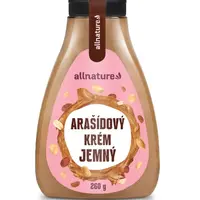 Allnature Arašídový krém jemný 260 g
