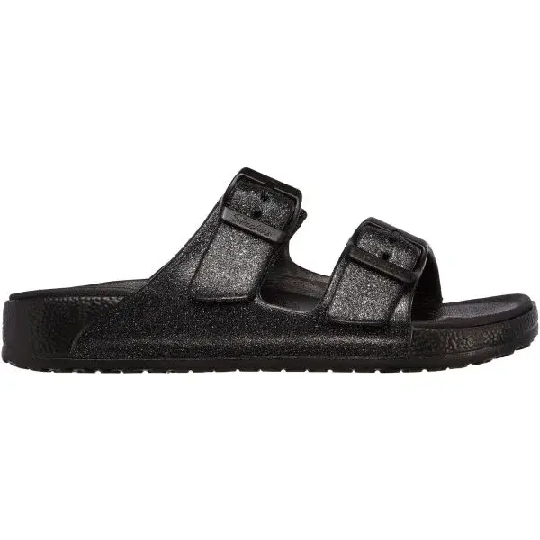 Skechers CALI BREEZE 2.0 - SHIMMERING SANDS Dámske šľapky, čierna, veľkosť
