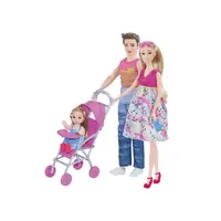 Panenka těhotná s rodinou 30 cm