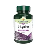 Natures Aid L-Lysín 1000 mg 60 tablet