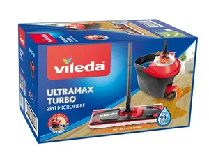 Vileda Ultramax TURBO set 2v1 MICROFIBRE mop + kyblík