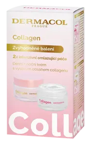DERMACOL Collagen Duopack Denní krém 50 ml + noční krém 50 ml
