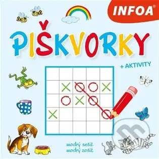 Piškvorky + Aktivity - modrý zošit/modrý sešit - kniha z kategorie Úkoly pro děti
