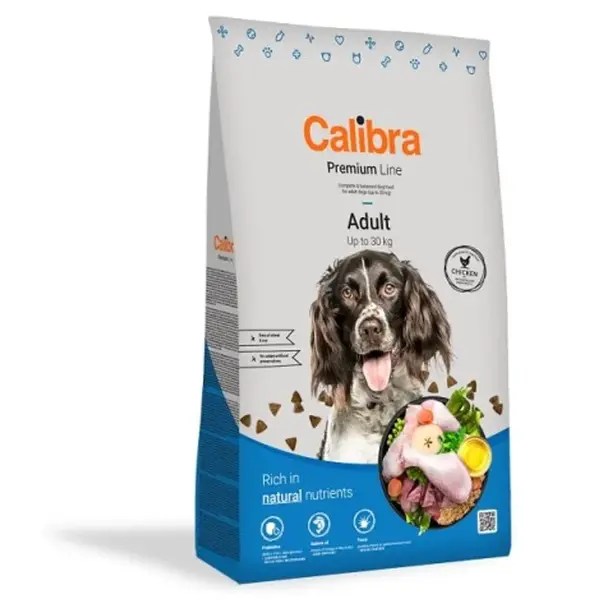 Calibra Dog Premium Line Adult 12 kg | Granule pro psy